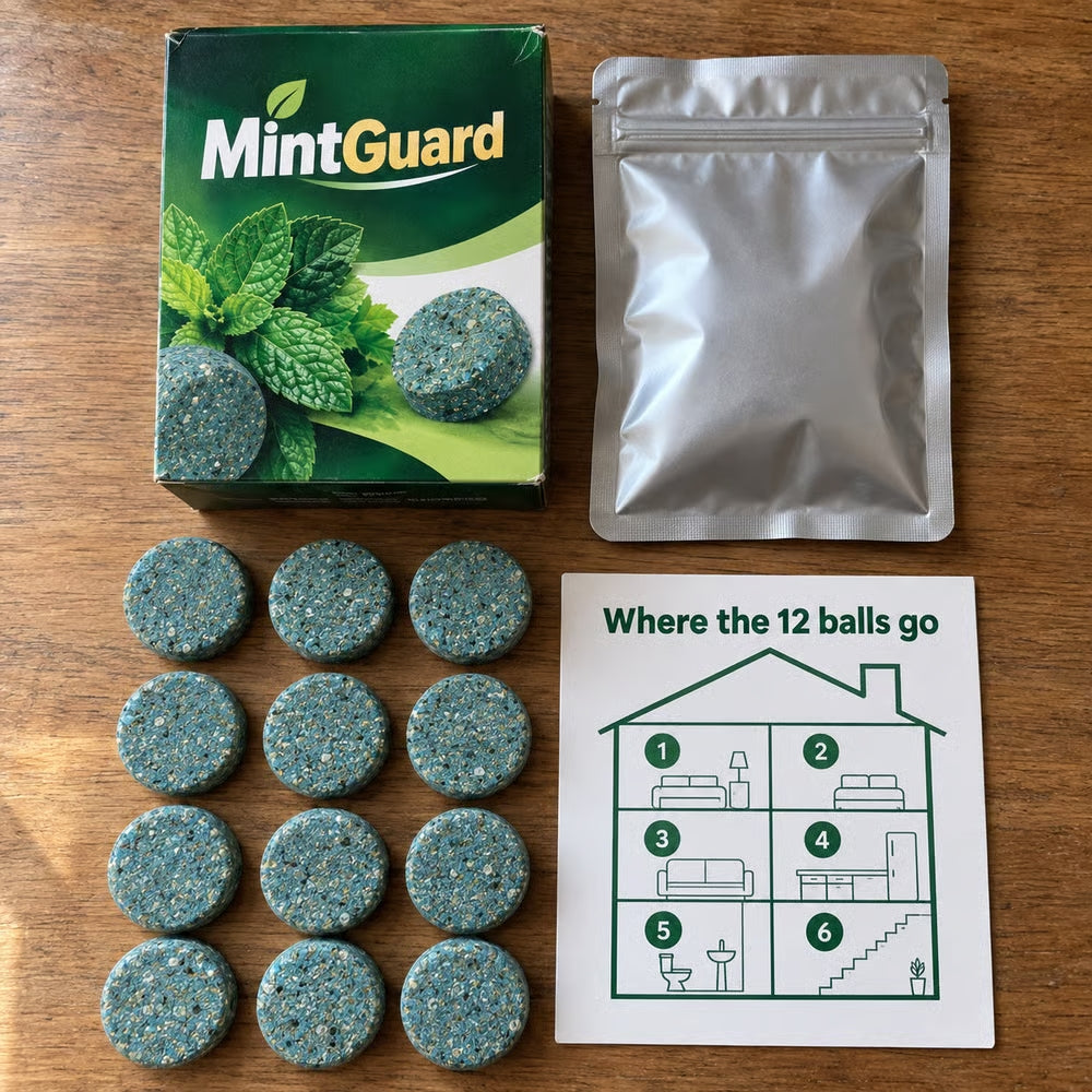 MintGuard | Nager-Abwehrkugeln mit langanhaltender Wirkung