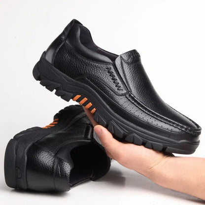 LuganoWalk | Orthopädischer Slip-On Herrenschuh aus Rindsleder