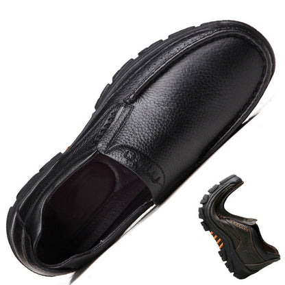 LuganoWalk | Orthopädischer Slip-On Herrenschuh aus Rindsleder